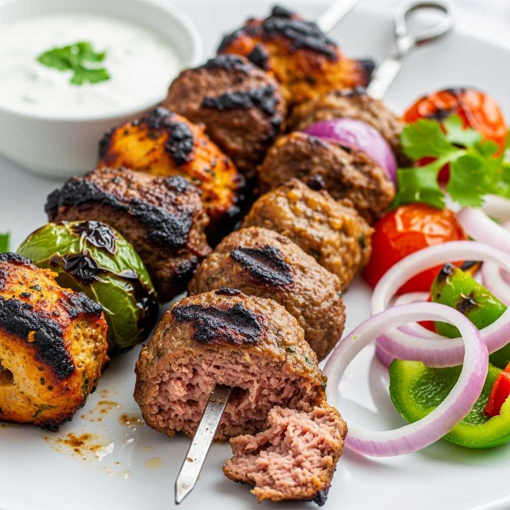Mutton Boti Kabab (4Pcs)