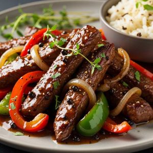 Pepper Steak (Beef/Chichen)
