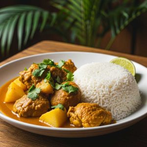 Spicy Jamaican Curry chicken