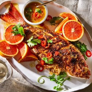 Grilled Red Snapper