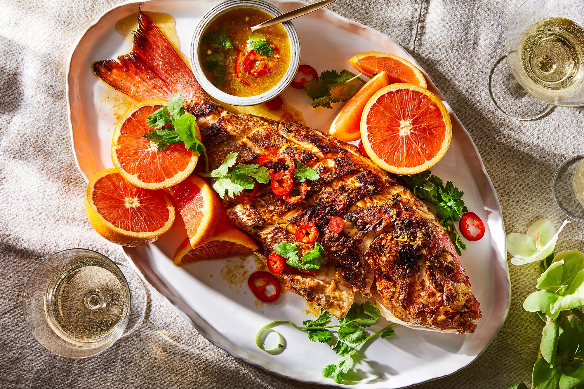 Grilled Red Snapper