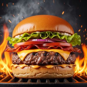 Beef Sizzling Burger