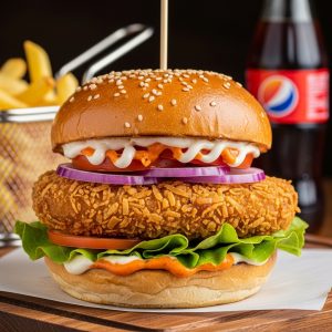 Chicken Laccha Burger